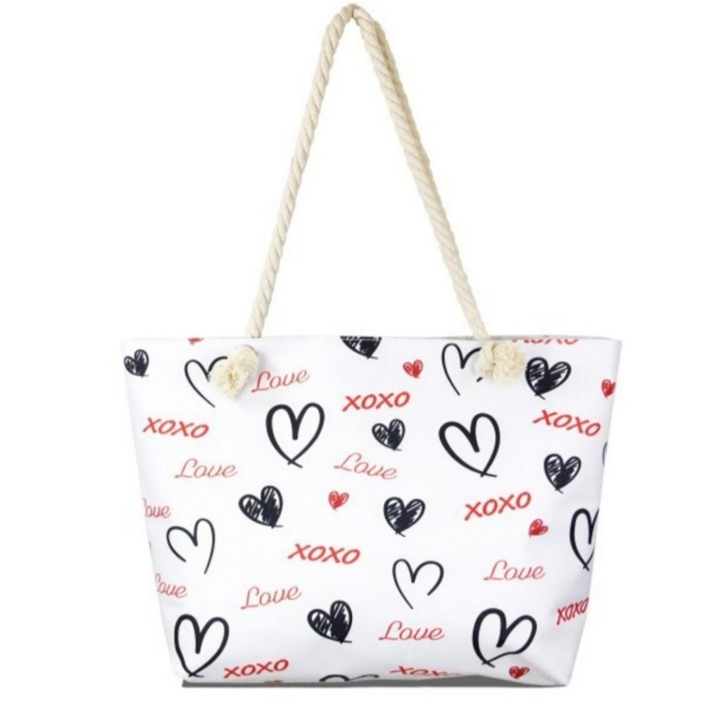 XOXO Canvas Tote Bag